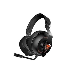 Audífono Gamer Cougar Phontum Essential, Stereo Headset, Black/Orange