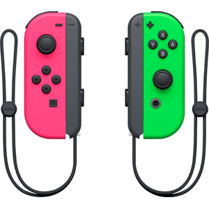 Controles Joy‑Con de Nintendo Switch Rosado/Verde